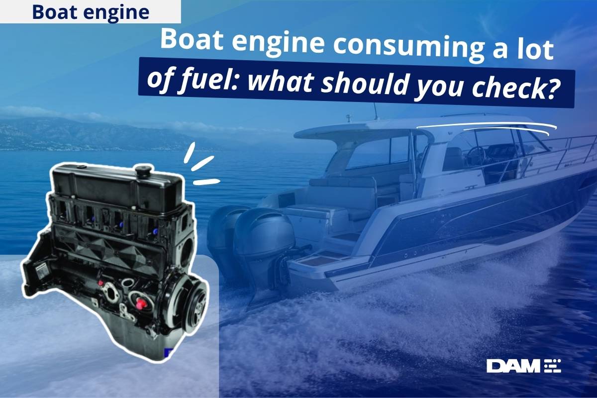 Boat engine consuming a lot of fuel: what should you check?